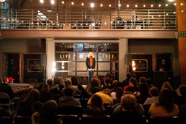 A view of the strangerville live stage