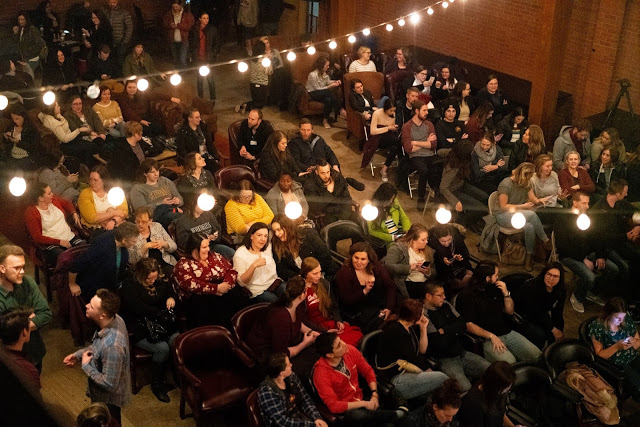 A view of the strangerville live crowd