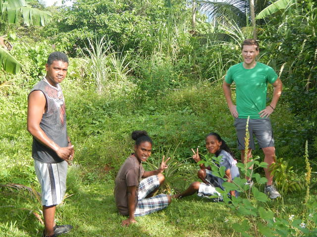 Working in the Garden